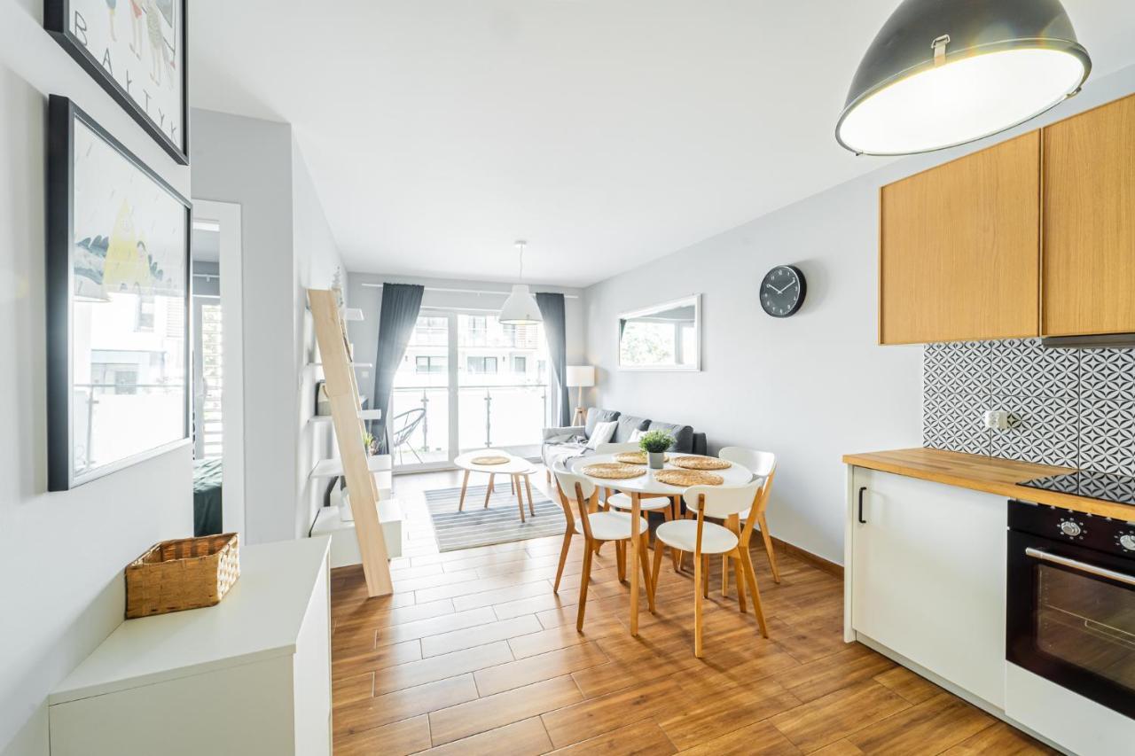 Apartament Scandi Rybacka 코워브제크 외부 사진