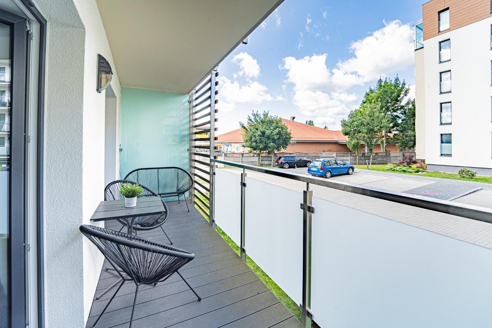 Apartament Scandi Rybacka 코워브제크 외부 사진